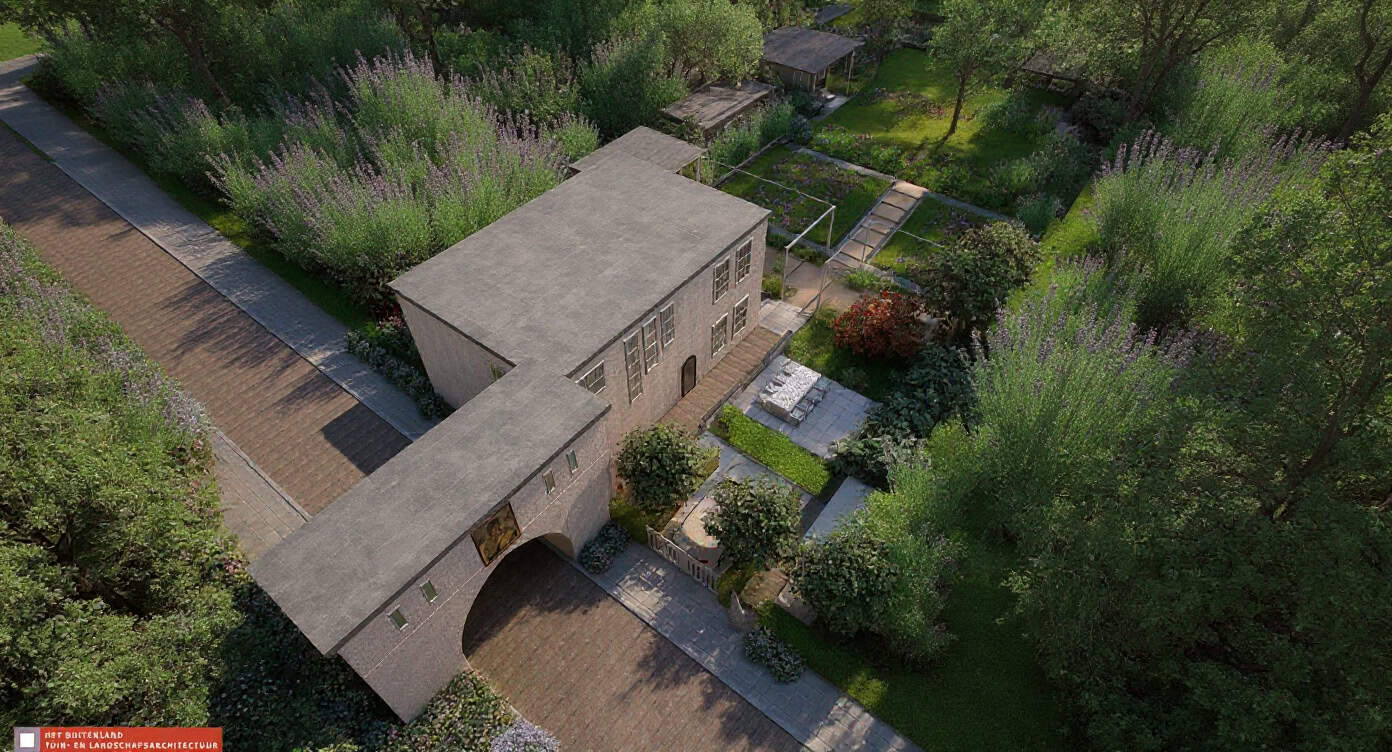 AI 3D – Beloofd Land (vogelvlucht)